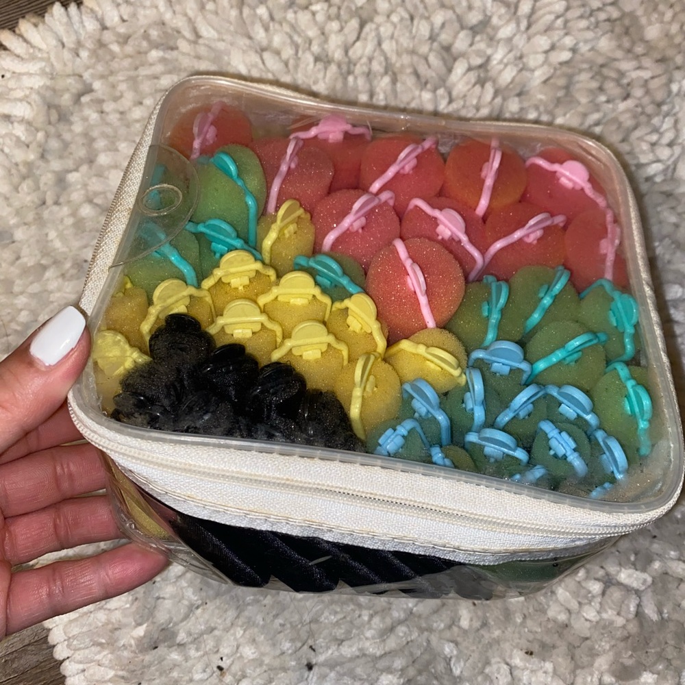 Satin Curl Hair Roller set (all sizes)